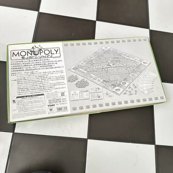 MONOPOLY Japanese Designer Edition Board Game TOMY New - Picture 13 of 14